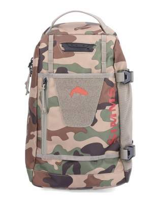 Simms Tributary Sling Pack, 10L, Woodland Camo