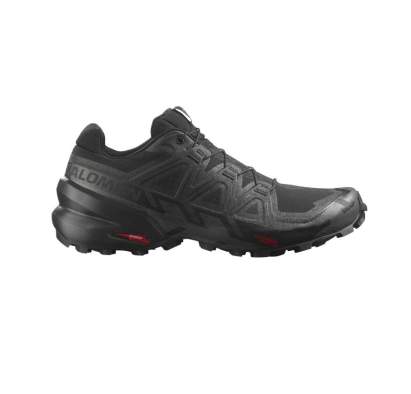 Salomon SPEEDCROSS 6, Black-Black-Phantom