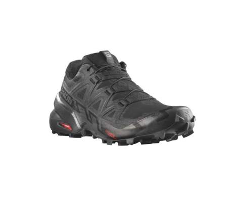 Salomon SPEEDCROSS 6, Black-Black-Phantom